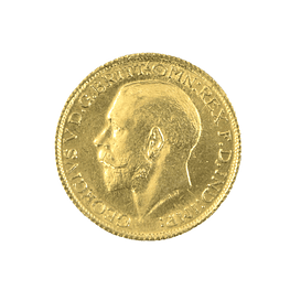 Moneda Sovereign Reino Unido  Año 1916