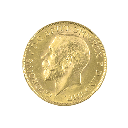 Moneda Sovereign  Reino Unido Año 1925