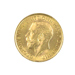 Moneda Sovereign Reino Unido Año 1912