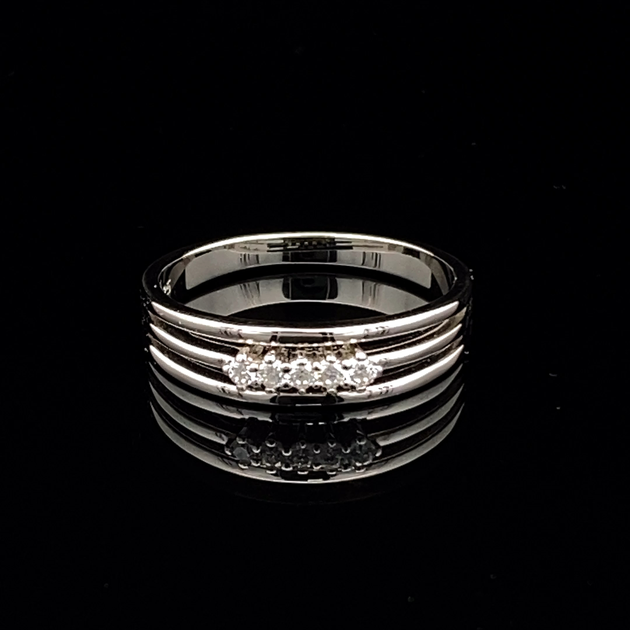 Anillo de Plata 925 Triple Trilogy
