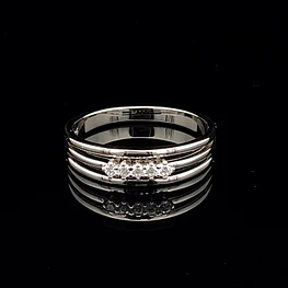 Anillo de Plata 925 Triple Trilogy