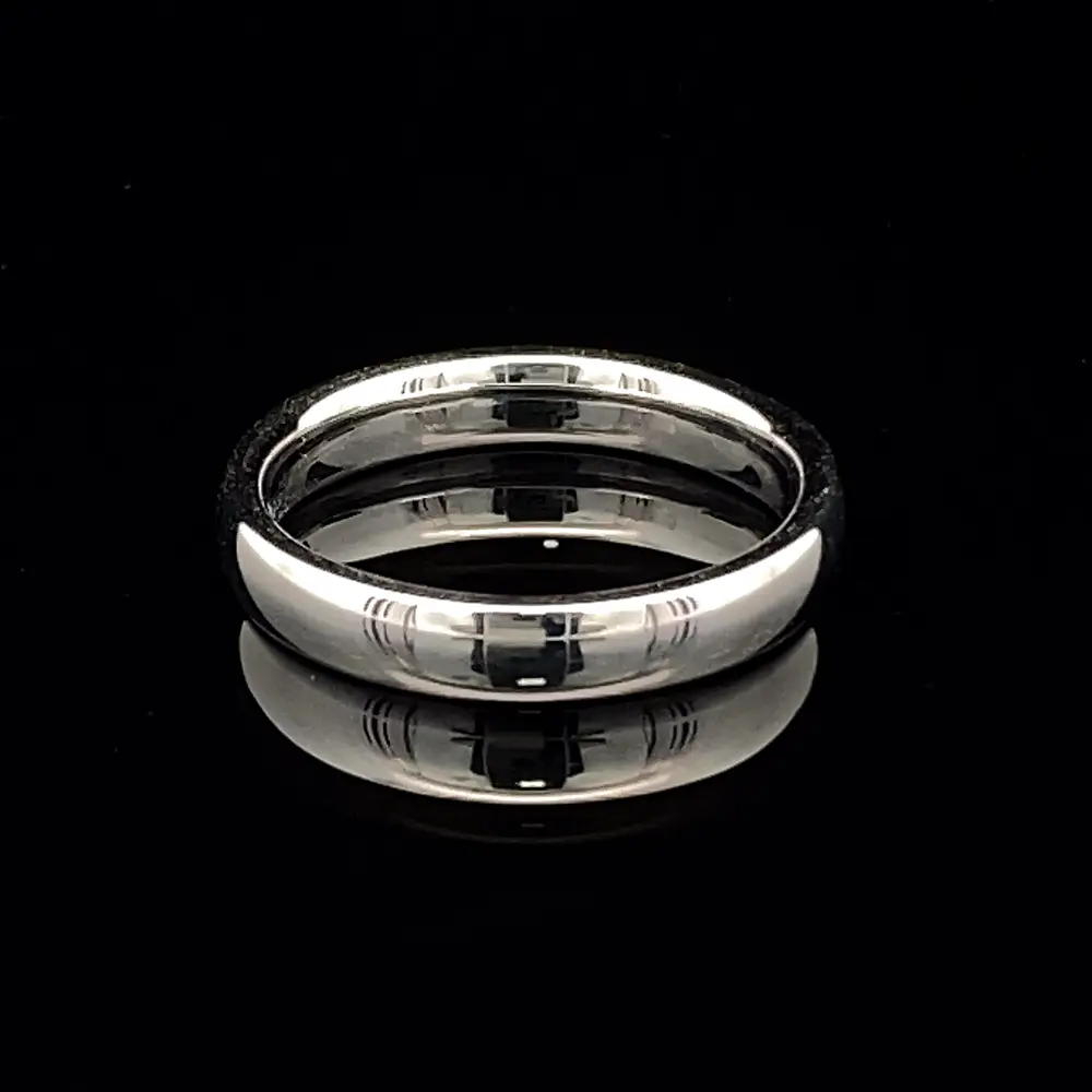 Anillo de Plata 925 Media Caña