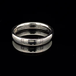 Anillo de Plata 925 Media Caña