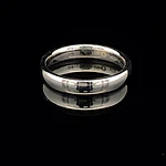 Anillo de Plata 925 Media Caña