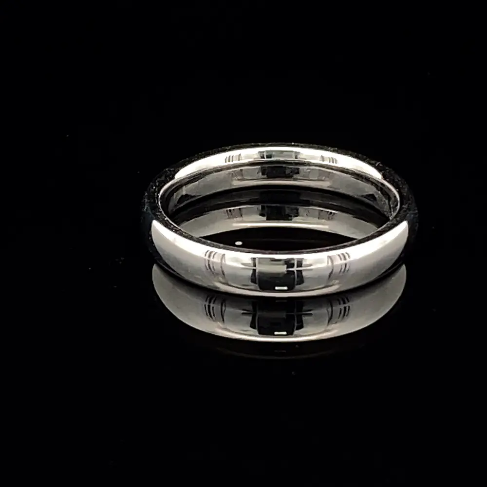 Anillo de Plata 925 Media Caña