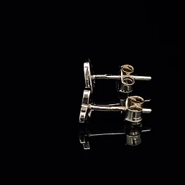 Aros de Plata 925 Ágata Corazón