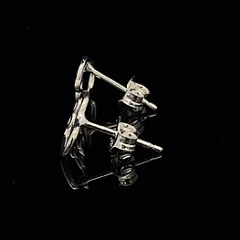 Aros de Plata 925 Corazón con Infinito