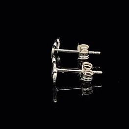 Aros de Plata 925 Corazón Doble