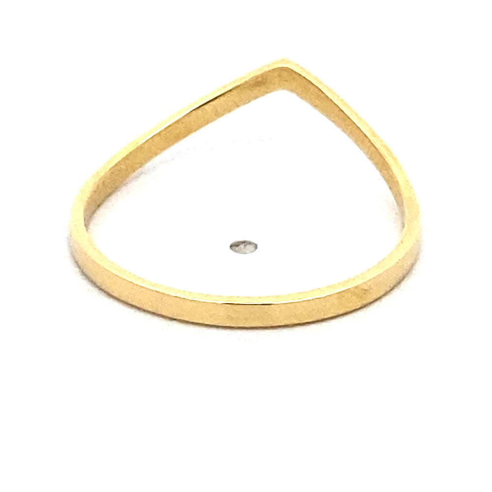 Anillo de Oro Amarillo 18K  Ipsilón