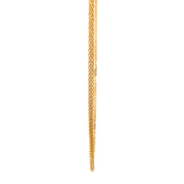 Cadena de Oro Amarillo 18K Espiga con Broche Resorte
