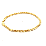 Pulsera de Oro Amarillo 18K Tourbillon