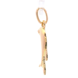Colgante de Oro Rosado 18K Delfín