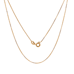 Cadena de Oro Amarillo 18K Veneciana