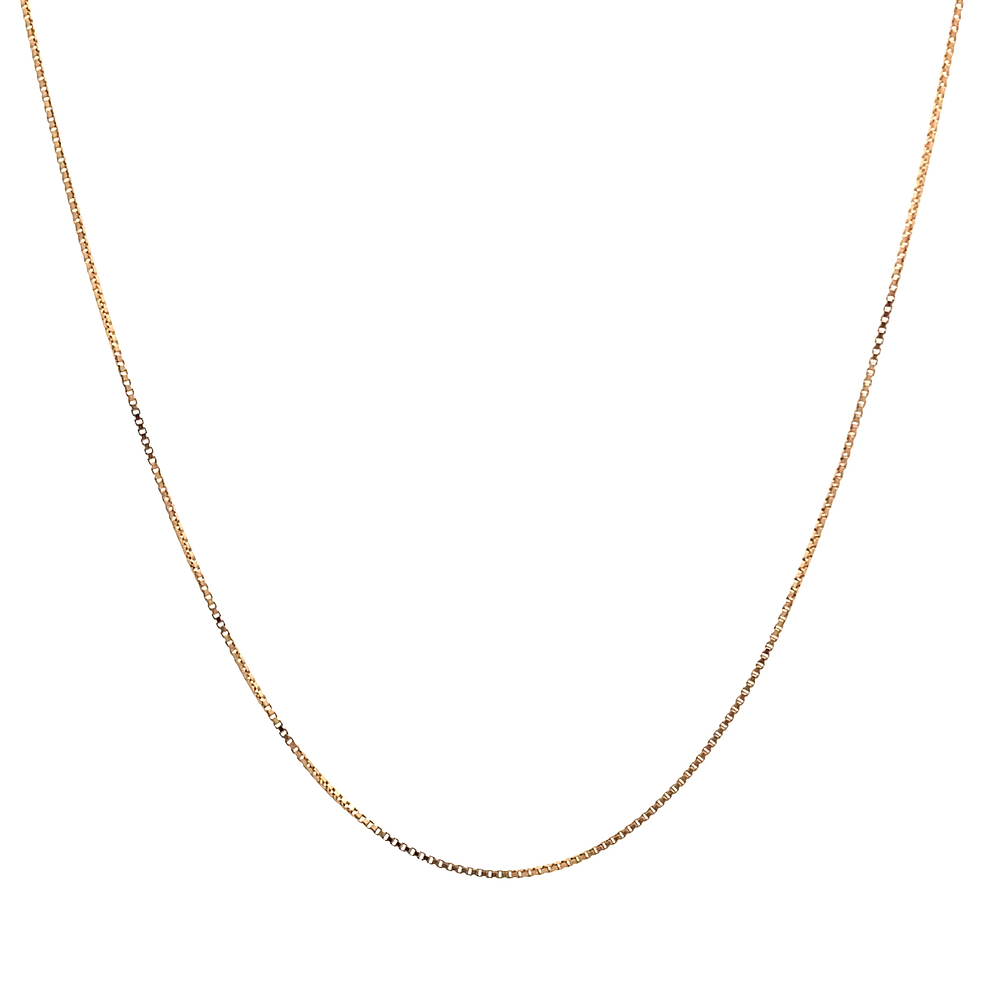 Cadena de Oro Amarillo 18K Veneciana