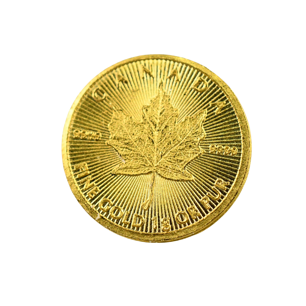 Moneda de Oro Maple Leaf 1 gramo – Canadá Año 2020