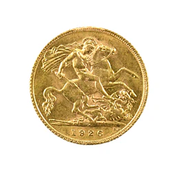 Reino Unido – Medio Soberano de Oro 1926 (Rey Jorge V)