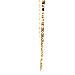 Cadena de Oro Amarillo 18K Lumachina con Broche Mosquetón 60 cm