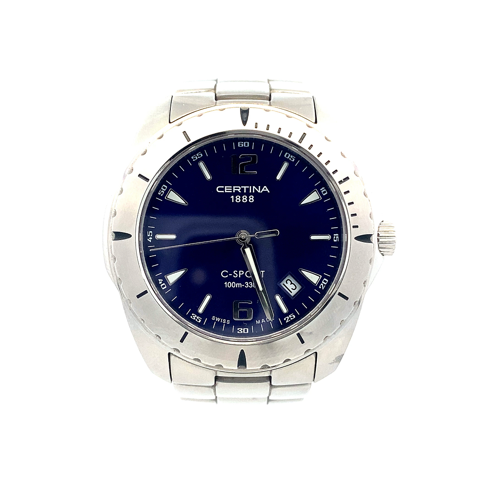 Certina C-Sport 40 mm – Esfera Azul (Ref. 260.7198.42.56)