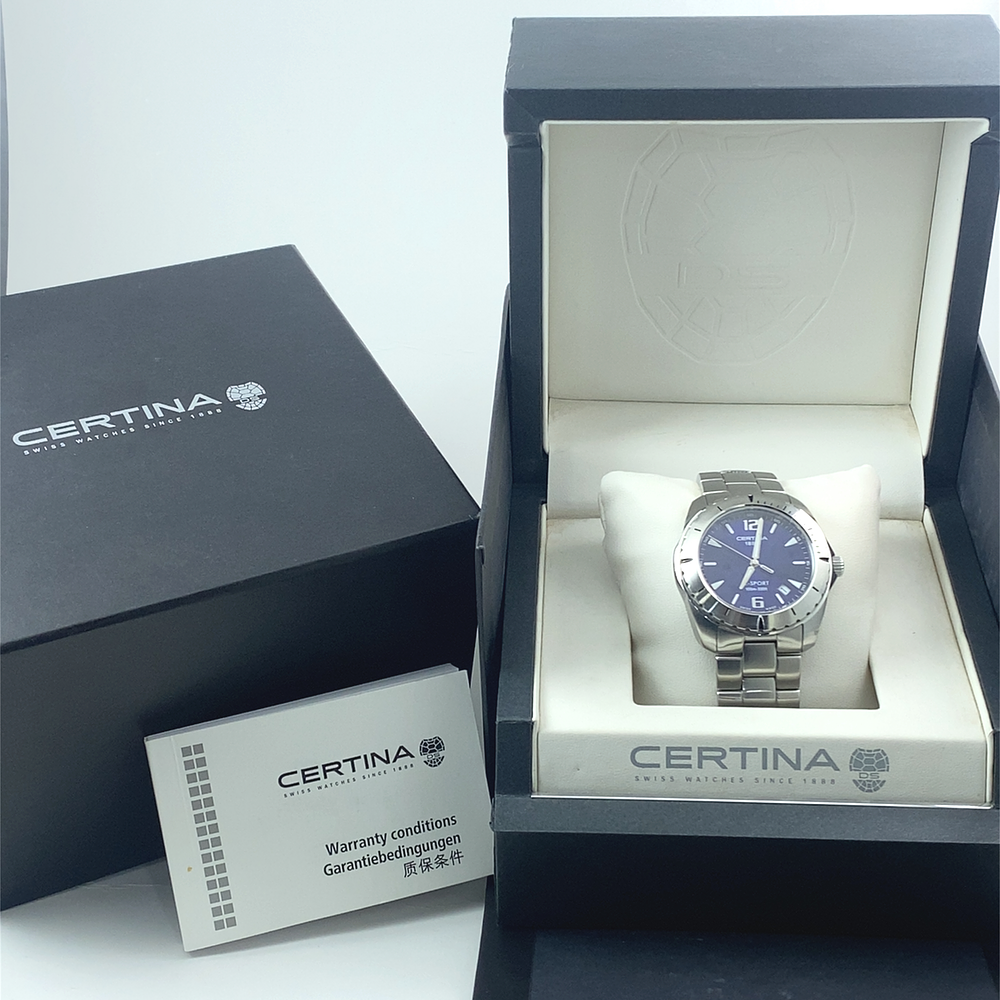 Certina C-Sport 40 mm – Esfera Azul (Ref. 260.7198.42.56)