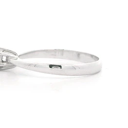 Anillo 18K T16 Solitario Con Diamante