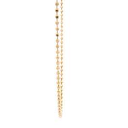 Cadena de Oro Amarillo 18K Pellet 60 cm