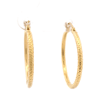 Aros de Oro Amarillo 18K Entorchados