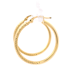 Aros de Oro Amarillo 18K Entorchados