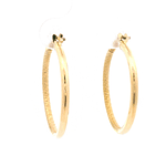 Aros de Oro Amarillo 18K Entorchados