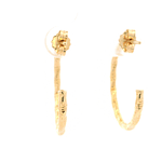 Aros de Oro Amarillo 18K Entorchados