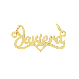 Colgante Nombre Personalizado en Oro 18K | Aurus Joyería