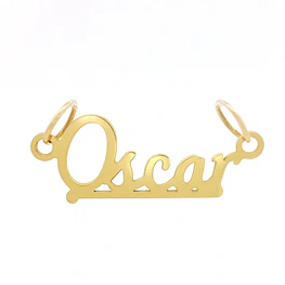 Colgante Nombre Personalizado en Oro 18K | Aurus Joyería