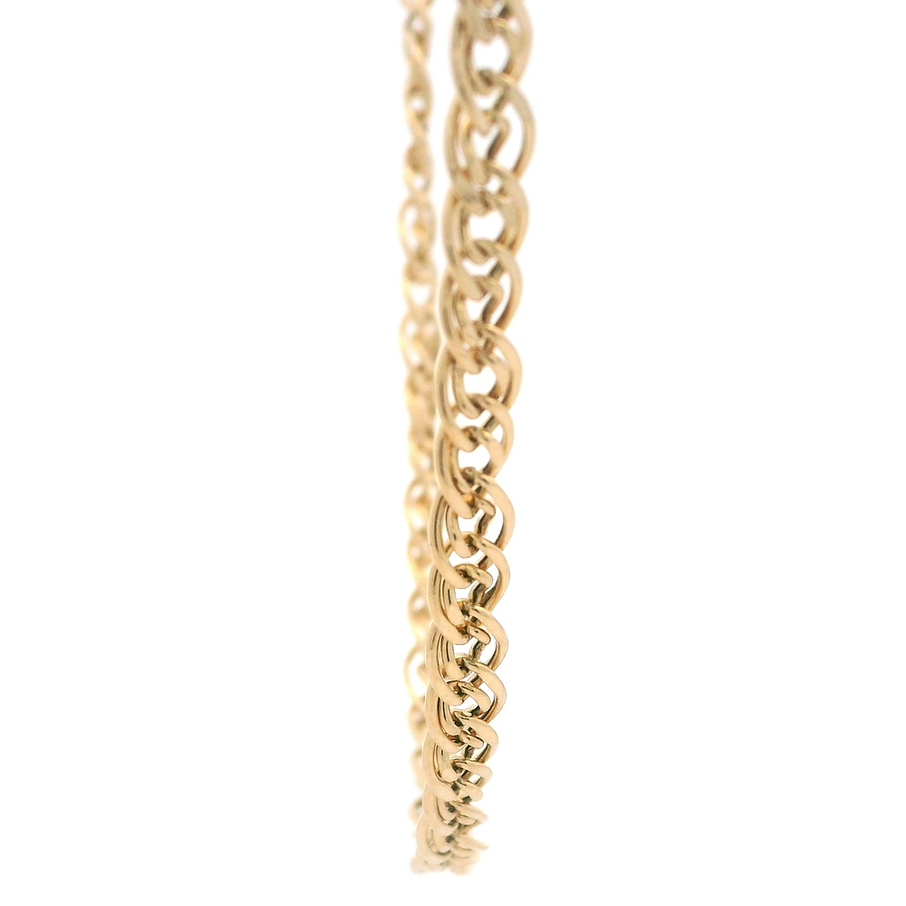 Cadena de Oro Amarillo 18K Garibaldi