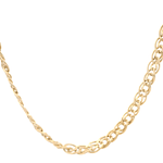 Cadena de Oro Amarillo 18K Garibaldi