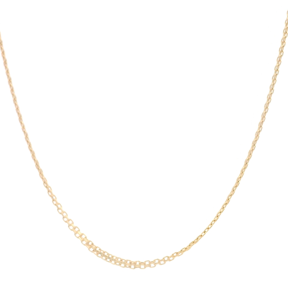 Cadena de Oro Amarillo 18K Bismark