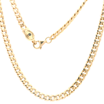 Cadena de Oro Amarillo 18K Groumet