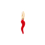 Colgante de Oro Amarillo 18K Ají Rojo