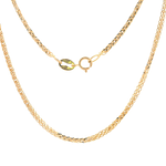 Cadena de Oro Amarillo 18K Espiga