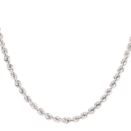 Cadena de Oro Blanco 18K Tourbillon