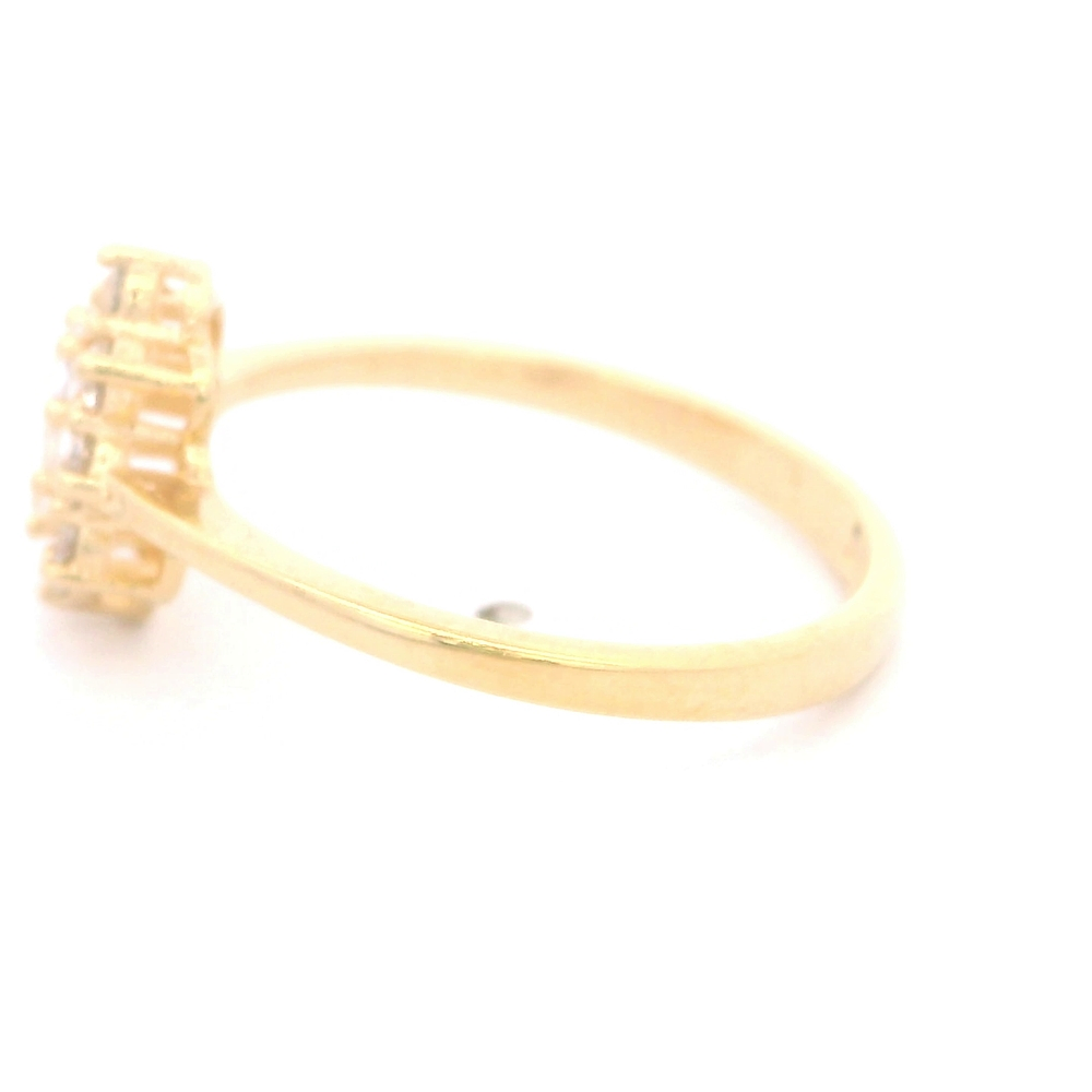 Anillo de Oro Amarillo Lady Di 18K Talla 17