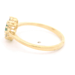 Anillo de Oro Amarillo Lady Di 18K Talla 21