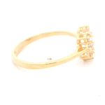 Anillo de Oro Amarillo Lady Di 18K Talla 17
