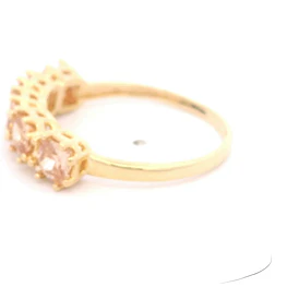 Anillo de Oro Amarillo Cintillo 18K Talla 19