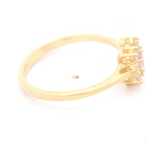 Anillo de Oro Amarillo Lady Di 18K Talla 21