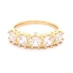 Anillo de Oro Amarillo Cintillo 18K Talla 16