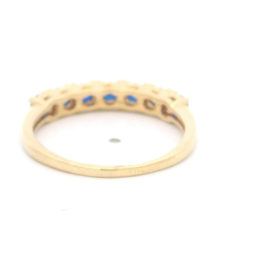 Anillo de Oro Amarillo Cintillo 18K Talla 17