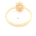 Anillo de Oro Amarillo Lady Di 18K Talla 21