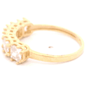 Anillo de Oro Amarillo Cintillo 18K Talla 21