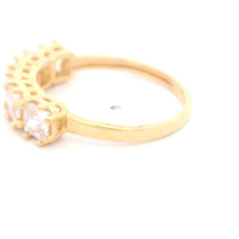 Anillo de Oro Amarillo Cintillo 18K Talla 16