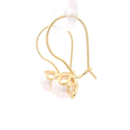 Aros de Oro Amarillo Cuello de Payaso 18K