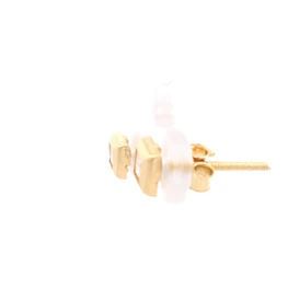 Aros de Oro Amarillo Cuadrado 18K